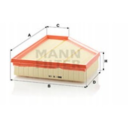 Mann filtrų komplektas bmw 3 e90 e91 325d 330d