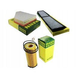 Mann filtrų komplektas bmw 3 e92 e93 325d 330d