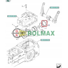 New Holland Case 512 Lift Stūmoklio sandariklis