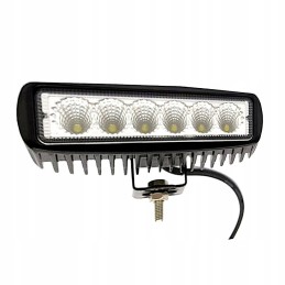 Halogeninis prožektorius darbo lempa 6 LED 18W 12 24V