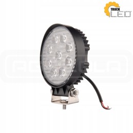 Darbo lempa 9xled 1280 lm 24w jungtis