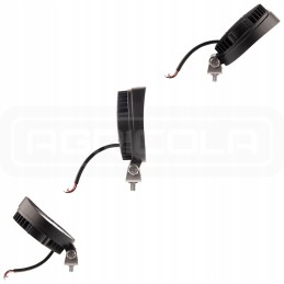 Darbo lempa 9xled 1280 lm 24w jungtis