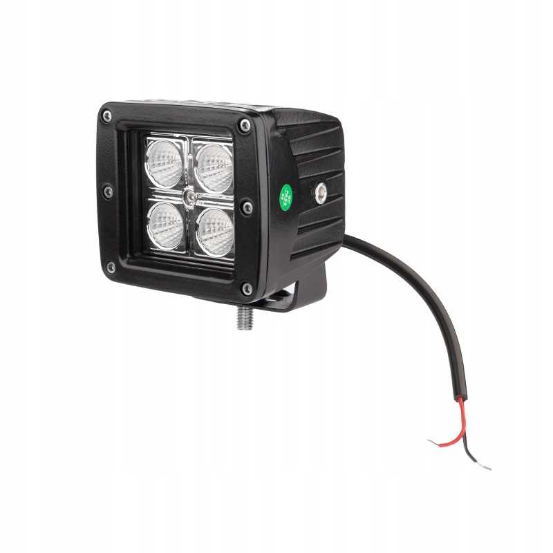 Darbo lempa 4xLED 1000 lm 16w jungtis
