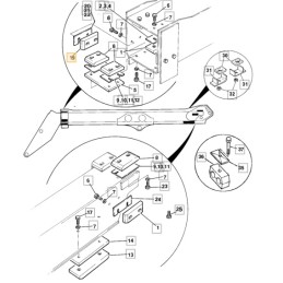 Stumdomi jcb teleskopiniai krautuvai 150mm 159 69914