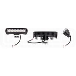 Darbo lempa 6xLED 1680 lm 18w jungtis