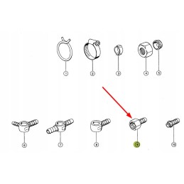 071802 1 hidraulinės žarnos galas