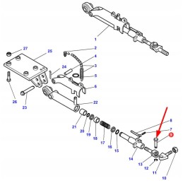 3902901m1 stabilizavimo svirties varžtas