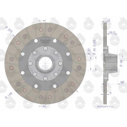 Relės sankabos diskas II C 330 Premium Ursus