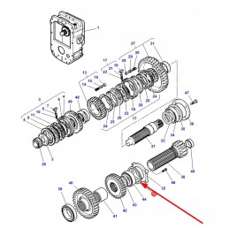 3697844m1 tarpiklio žiedo storis 2 60 mm