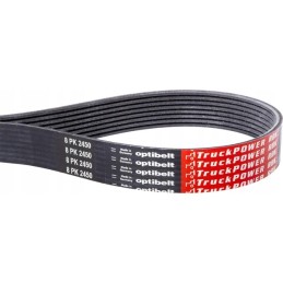 Optibelt 8pk2450 kelių griovelių diržas