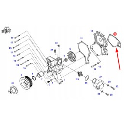 F824200610030 vandens siurblio tarpiklis