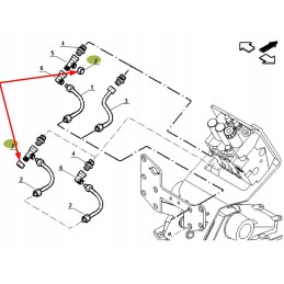 Ct6005023546 hidraulinis kištukas