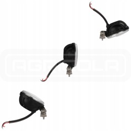 Darbo lempa 4xLED 700 lm 14w jungtis