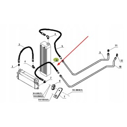 Ct7700061663 hidraulinė žarna