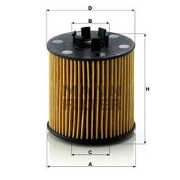 Mann filtrų rinkinys vw golf v jetta iii 1 4 tsi