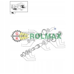Krumpliaratis new holland td5 td5000 case 5125011