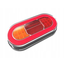 Kombinuotas galinis žibintas 112LED, 3 funkcijos, homologacija