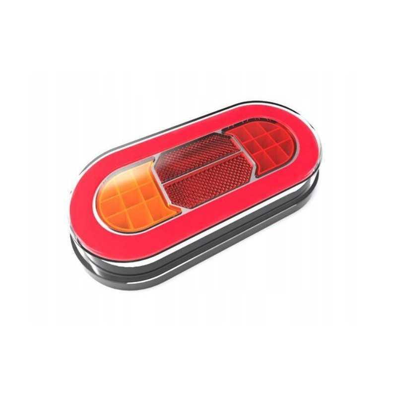 Kombinuotas galinis žibintas 112LED, 3 funkcijos, homologacija