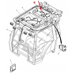 3780127m1 salono laidų rinkinys