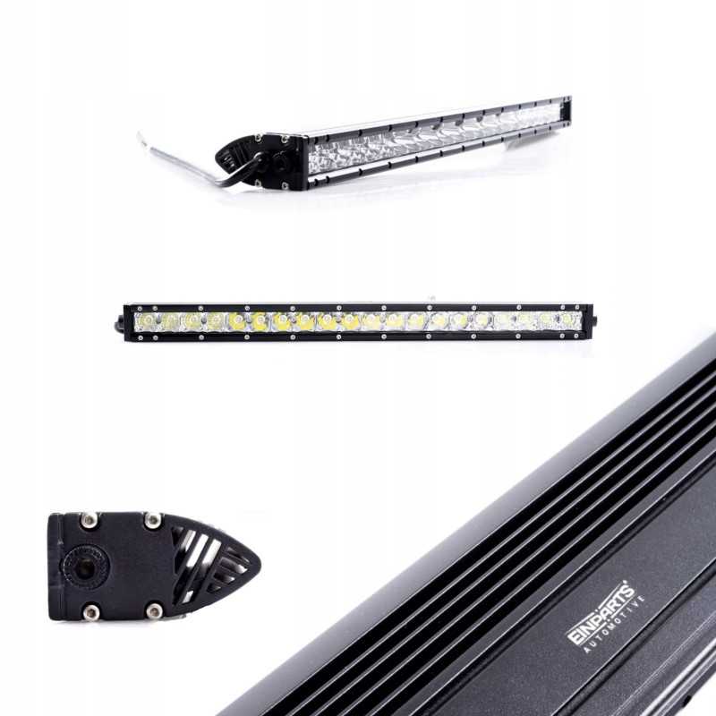 LED darbinė halogeninė lempa 100w kombinuota juostelė 6000k