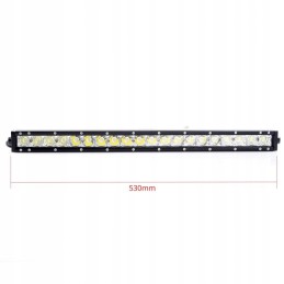 LED darbinė halogeninė lempa 100w kombinuota juostelė 6000k