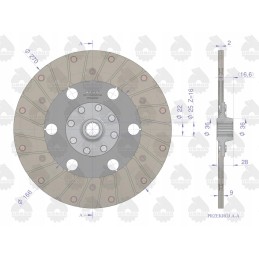 Varomas sankabos diskas ir st c 330 premium arba ursus
