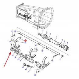 3617587m2 pavarų dėžės šakės