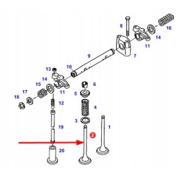 F824200410130 išmetimo vožtuvas