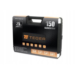 150 vnt teger motogener veržliarakčių rinkinys