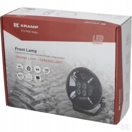 LED priekinis žibintas 120w apvalus 9 36v oe 218 mm