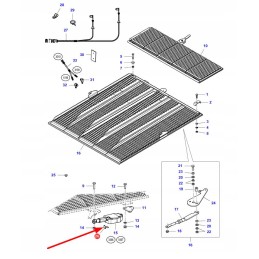 7062187m1 sieto reguliavimo laikiklis