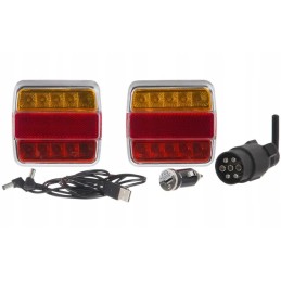 Belaidžio magneto lempų rinkinys 12v 24v LA60025