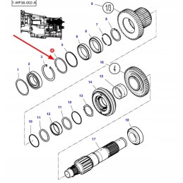 3799807m1 poveržlė r75 85mm