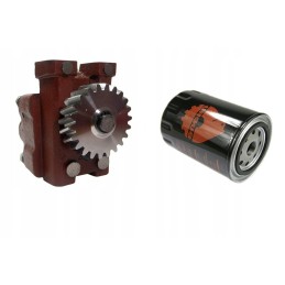 Lenkiškos alyvos siurblys 3cilų Zetor varikliui, filtras