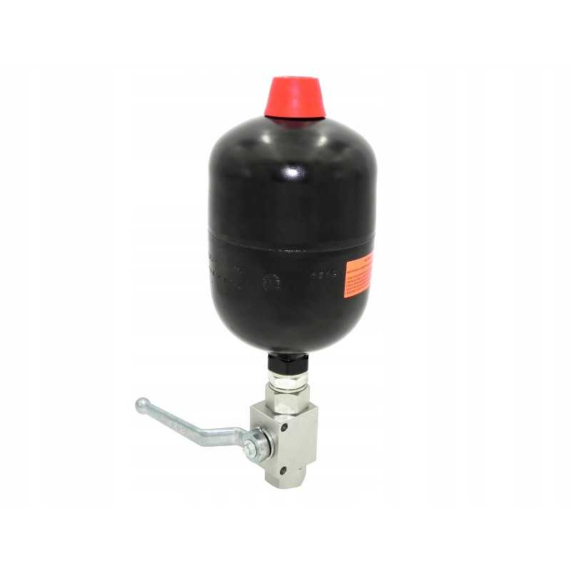 Hidroakumuliatorius, hidroamortizatorius, 1l apvaliam