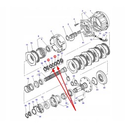 3010889x1 sankabos veleno įdėklas