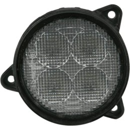 Apvali LED darbinė lempa 40w 4800lm 10 30v su kištuku