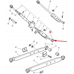3808969m93 pakabos kaištis