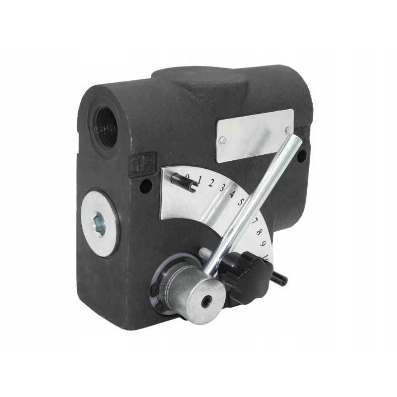 Vožtuvo srauto reguliatorius vpr3 skalė 3 4 115l