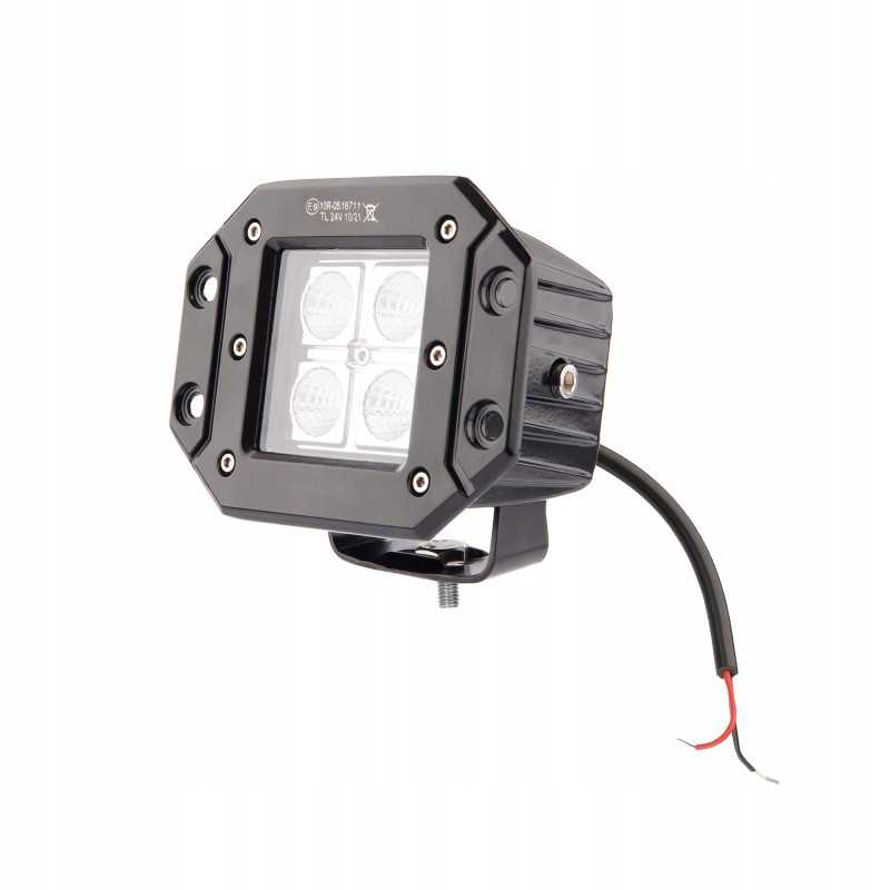 Darbo lempa 4xLED 495 lm 6w jungtis