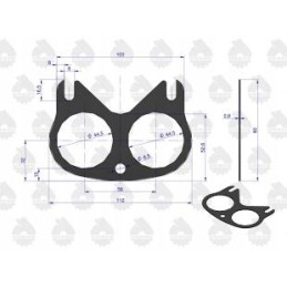 Galvos tarpiklių komplektas c 330 originalus