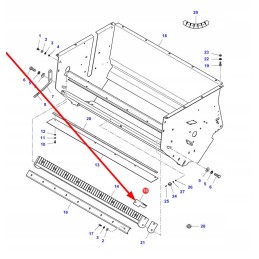 52900049 dantytas fiksuotas peilis