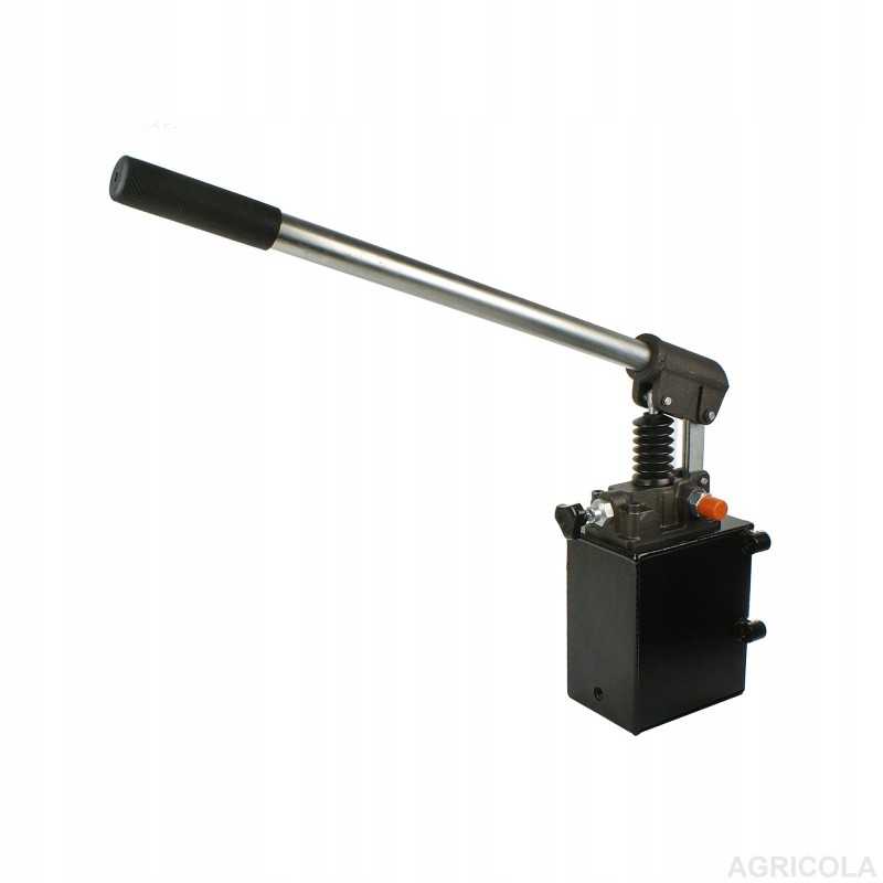 Vienpusis rankinis siurblys 12cm3 su 10l baku