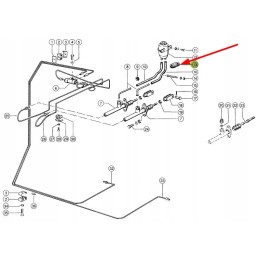 238456 0 stabdžių įjungimo troso žiedas
