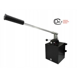 Hidraulinis rankinis siurblys, 2 pusių, 25cm, 3l bakas