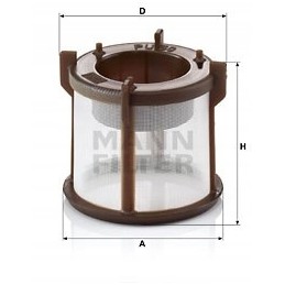 Man mann filtro kuro filtras