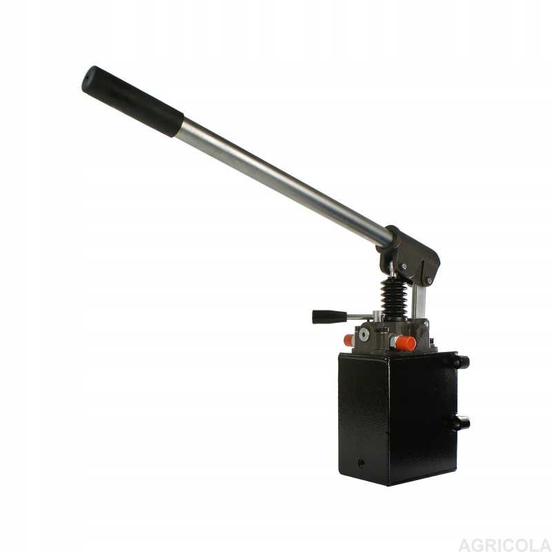 Hidraulinis rankinis siurblys, 2 pusių, 12cm, 10l bakas