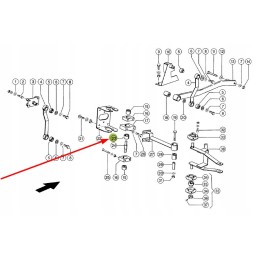 647468 0 metalinė-guminė įvorė sieto dėžutei