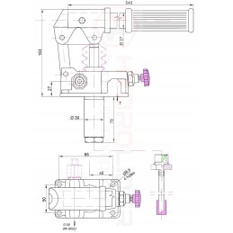 Vienpusis rankinis siurblys 25cm3 zb 3l badestnost