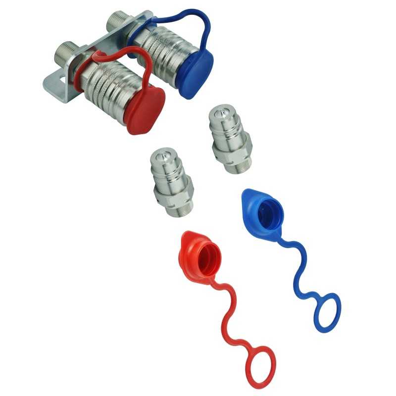 2x greitosios jungties lizdas euro kištukas 22 laikiklis